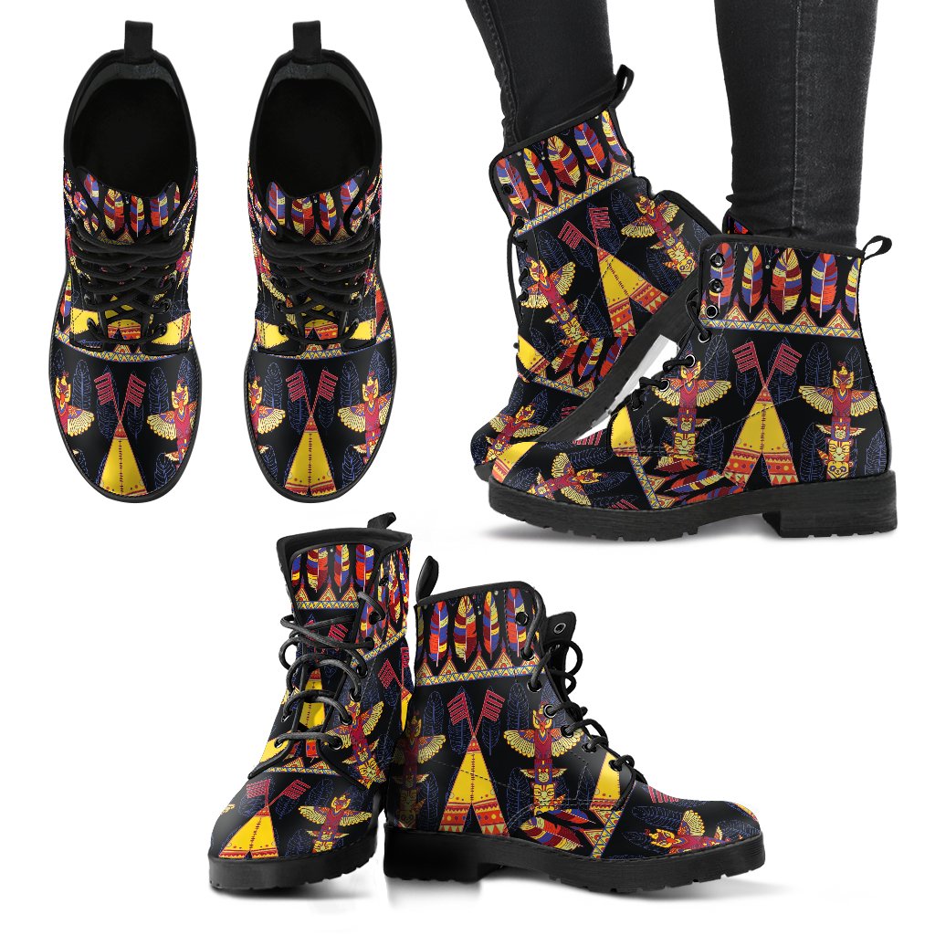 Tribal Totem 3 Handcrafted Boots