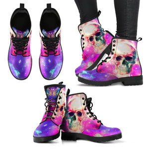 Skull & Galaxy Handcrafted Boots
